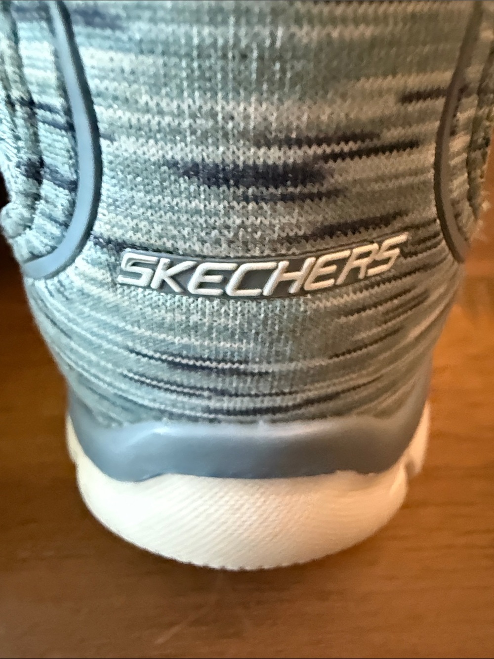 Cool Colors and ComfySkechers Women's Sky Blue Slip-On Athletic Sneaker Size 7.5 - Picture 5 of 8